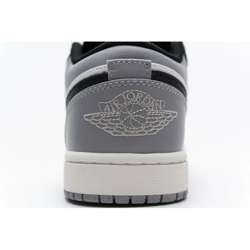 Air Jordan 1 Low Grey Toe 553558-110