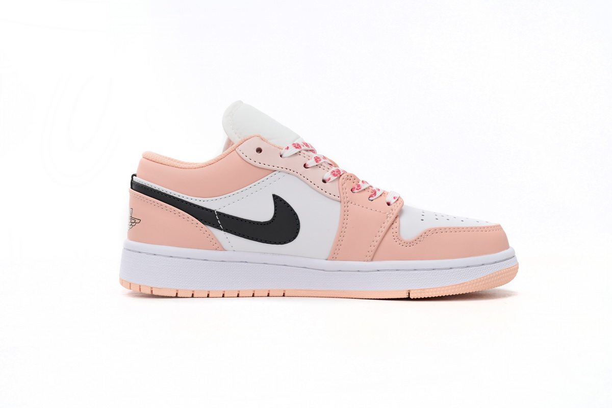 Air Jordan 1 Low Light Arctic Orange Pink (GS)  553560-800