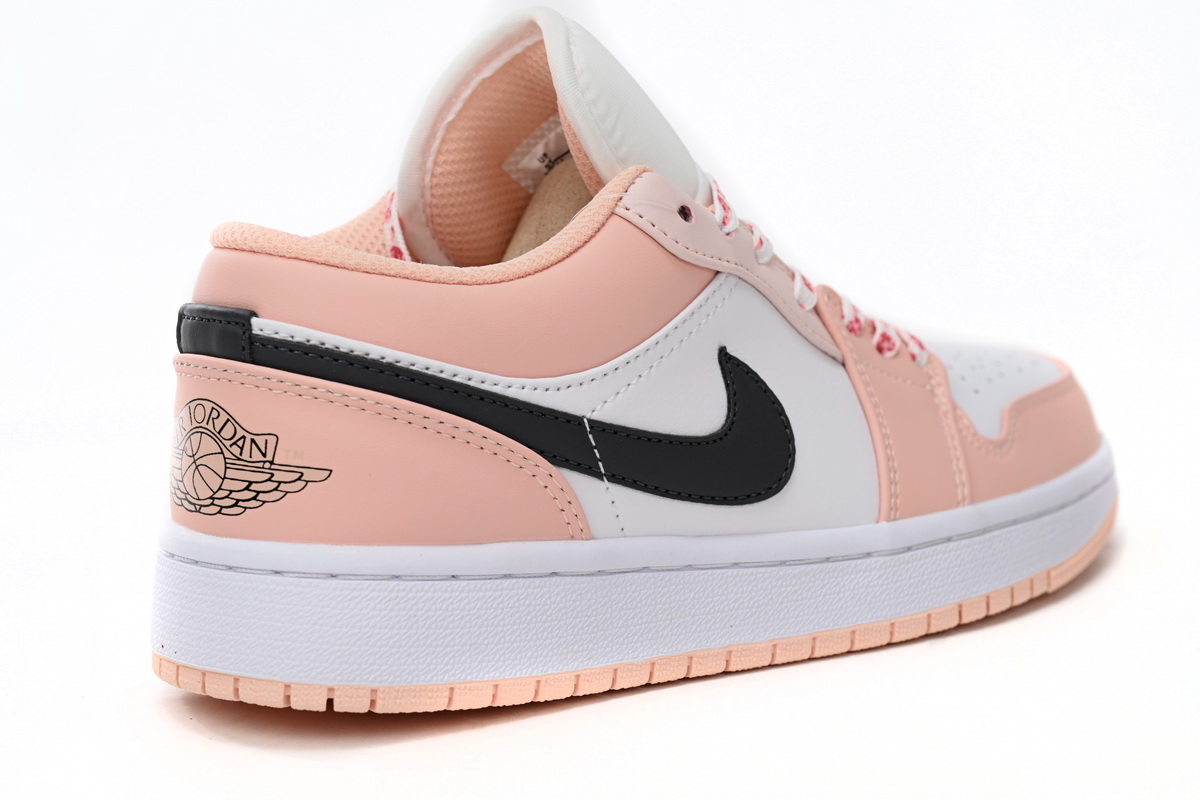 Air Jordan 1 Low Light Arctic Orange Pink (GS)  553560-800