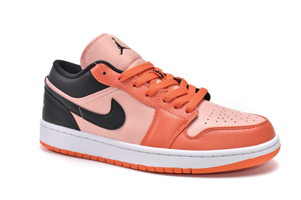 Air Jordan 1 Low Orange Black (Women's) DM3379-600