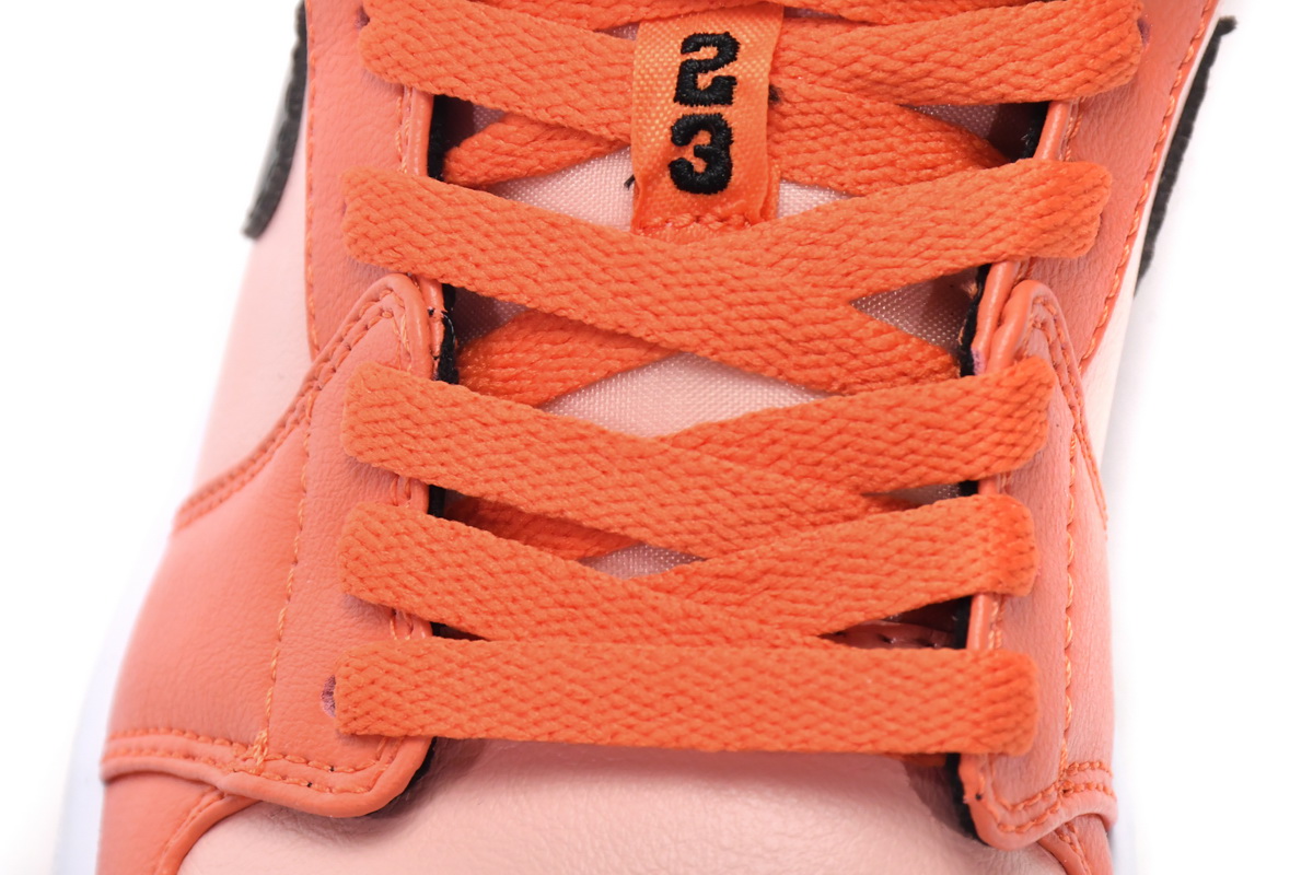 Air Jordan 1 Low Orange Black (Women's) DM3379-600