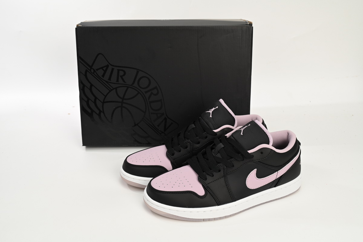 Air Jordan 1 Low SE Black Iced Lilac DV1309-051 