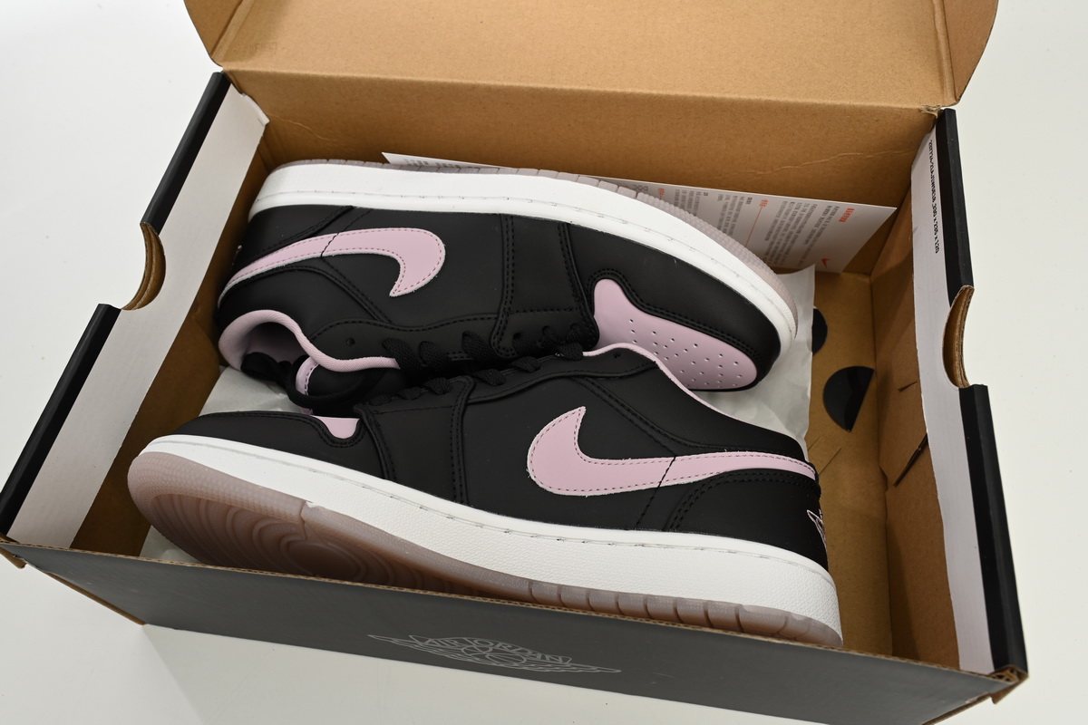 Air Jordan 1 Low SE Black Iced Lilac DV1309-051 