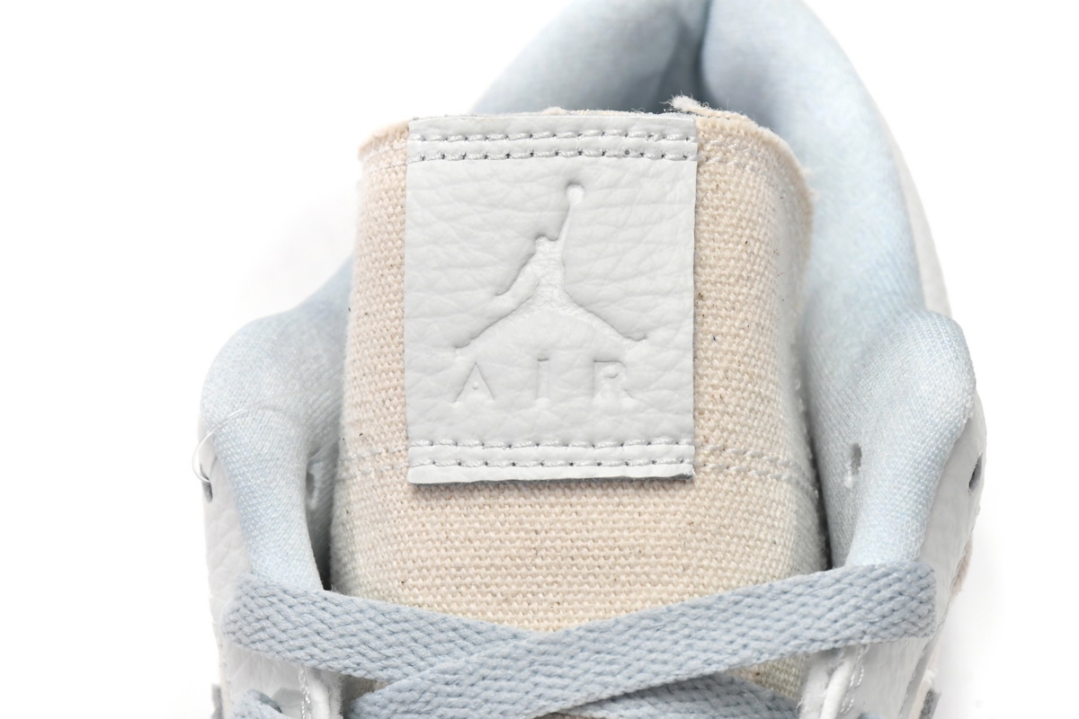 Air Jordan 1 Low Se Canvas Iris Whisper Sail (Women's) DQ4151-500