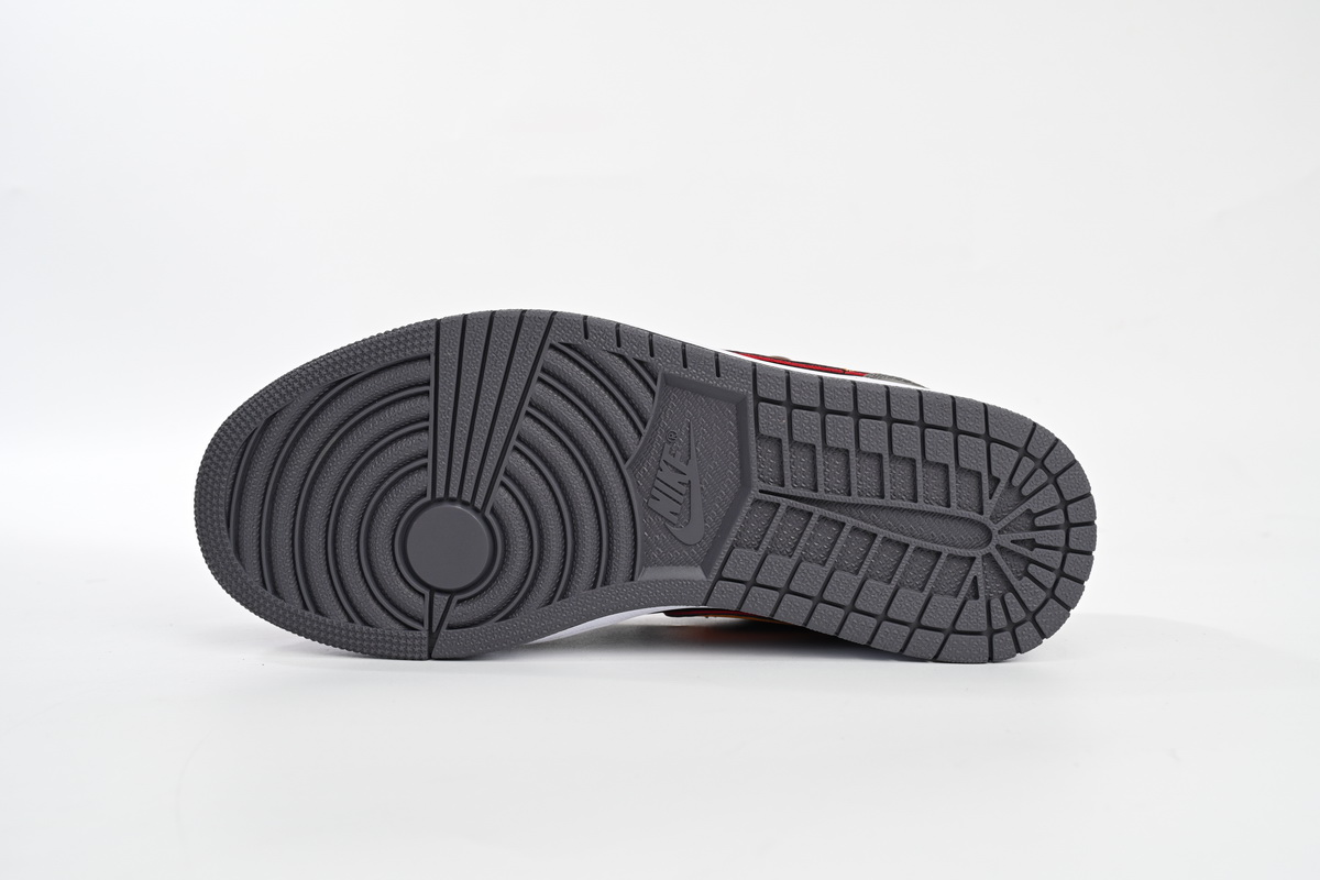 Air Jordan 1 Low SE Light Graphite Vivid Orange FB7308-008