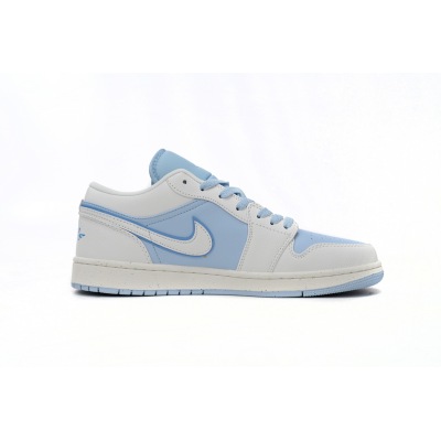 Air Jordan 1 Low SE Reverse Ice Blue (Women's) DV1299-104 02