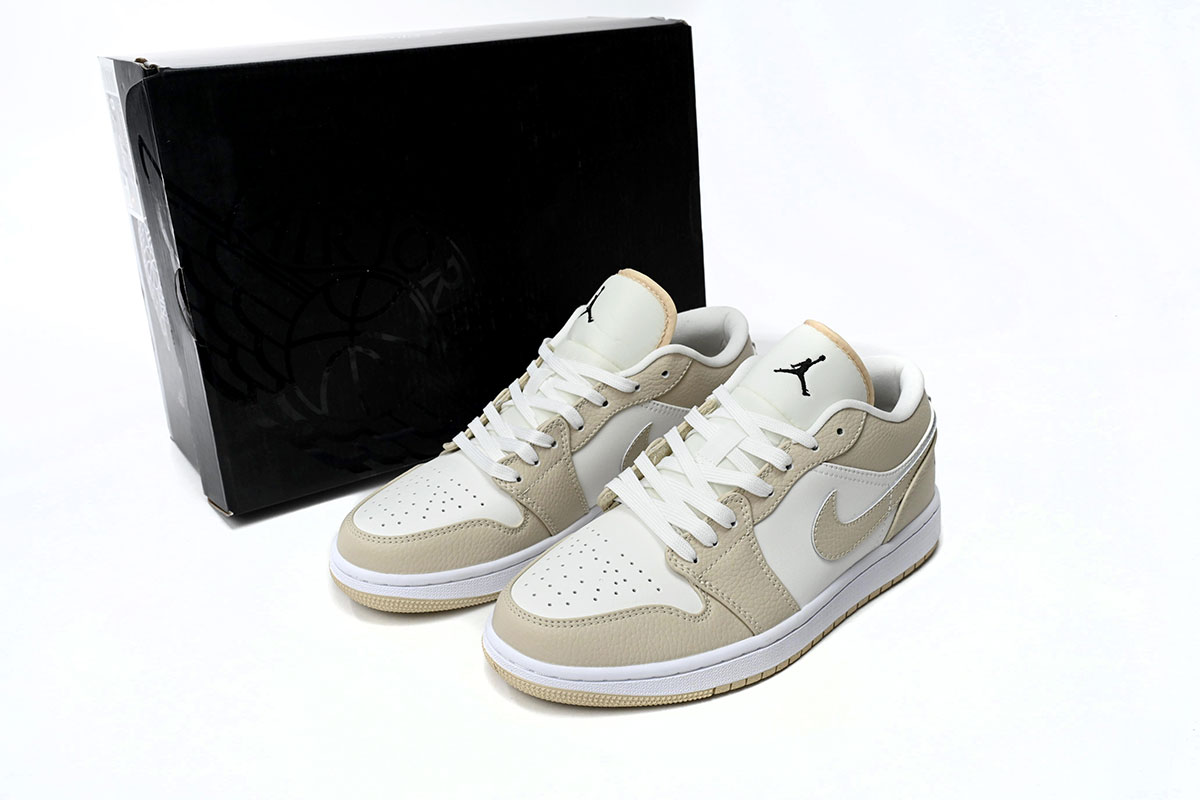 Air Jordan 1 Low SE Sail Rattan University Red  FB7168-121