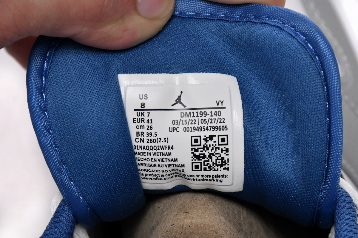 Air Jordan 1 Low SE True Blue  DM1199-140 