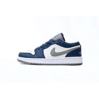 Air Jordan 1 Low True Blue 553558-412  01
