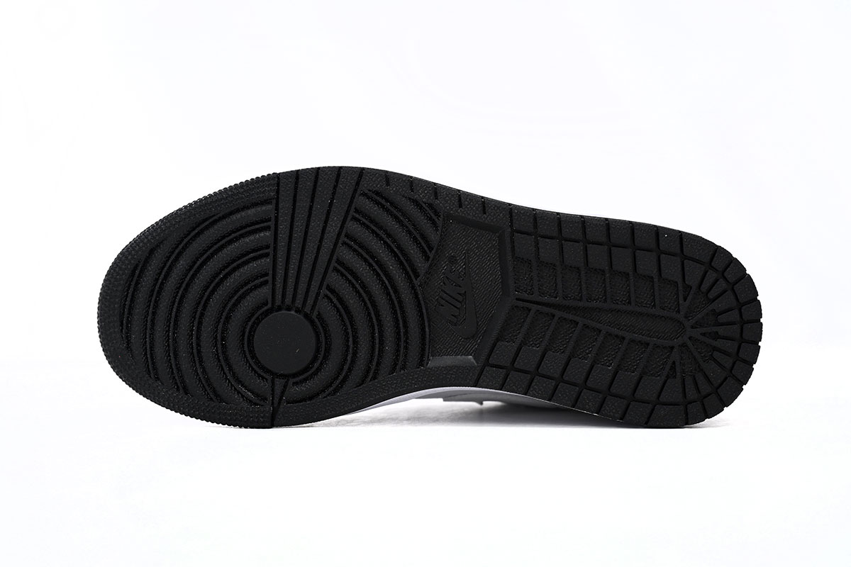 Air Jordan 1 Low White Gym Red Black (GS)  553560-164 