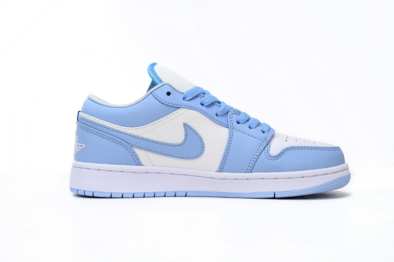 Air Jordan 1 Low White Ice Blue (Women's) DC0774-141 