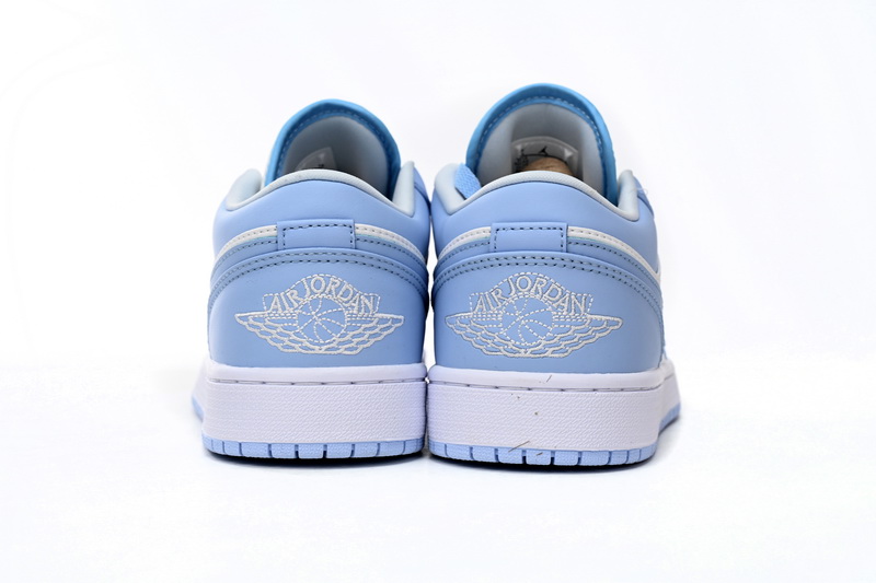 Air Jordan 1 Low White Ice Blue (Women's) DC0774-141 