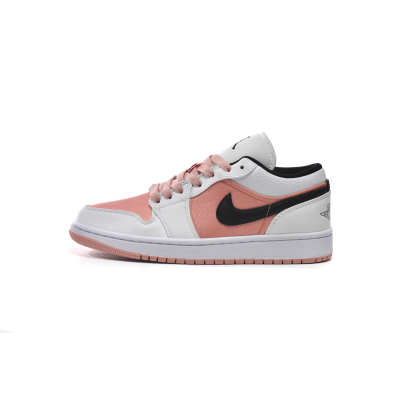 Air Jordan 1 Low White Light Madder Root (GS) DM8960-801  01
