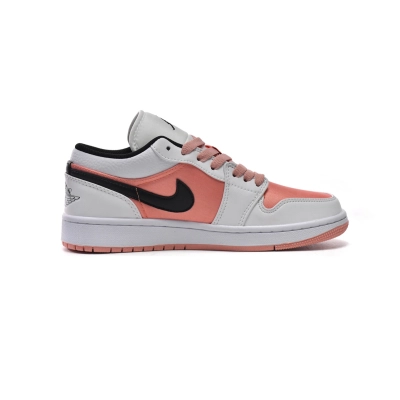 Air Jordan 1 Low White Light Madder Root (GS) DM8960-801  02