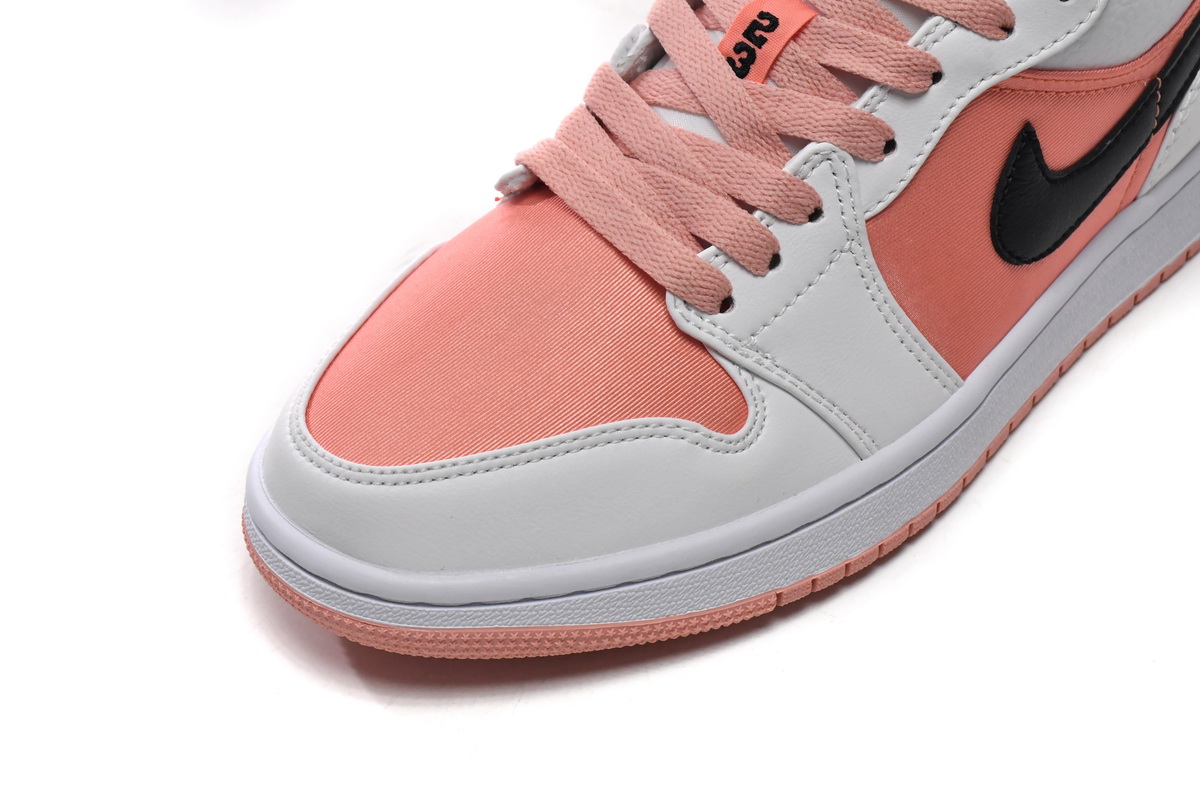 Air Jordan 1 Low White Light Madder Root (GS) DM8960-801