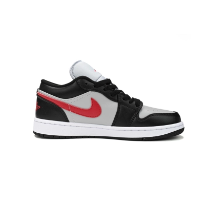 Air Jordan 1 Low Wolf Grey Gym Red (Women's) DC0774-062 02