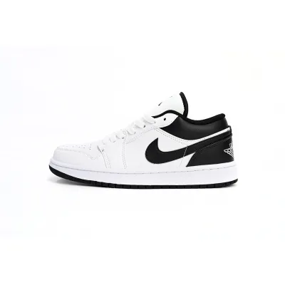 Travis Scott x Air Jordan 1 Low White Black 553560-132  01