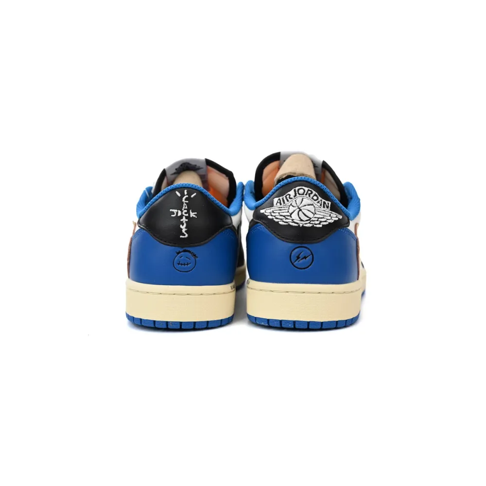 Travis Scott x Fragment Design x Air Jordan 1 Low  DM7866-140