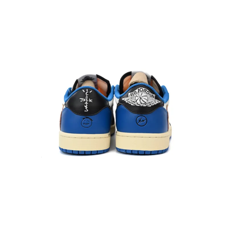 Travis Scott x Fragment Design x Air Jordan 1 Low  DM7866-140