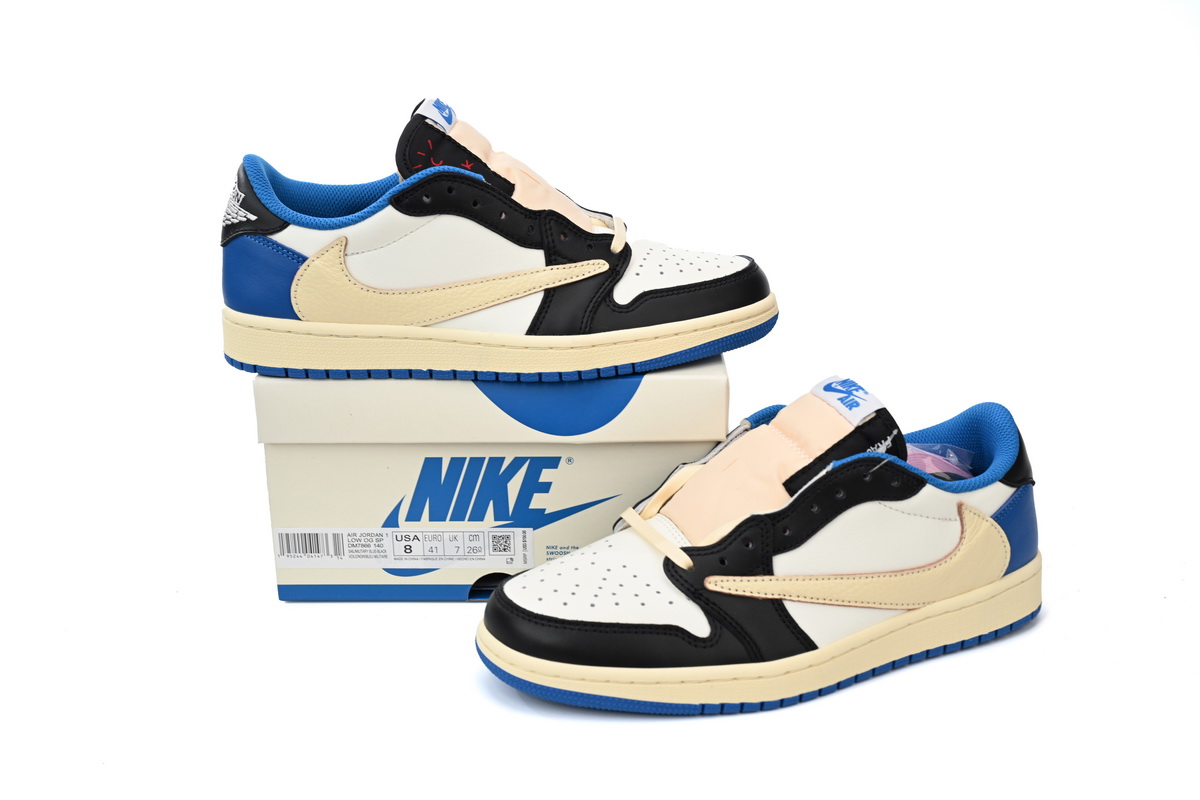 Travis Scott x Fragment Design x Air Jordan 1 Low  DM7866-140