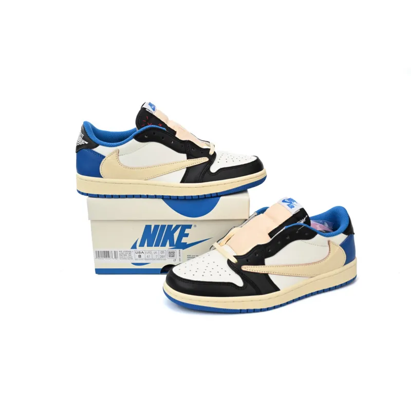 Travis Scott x Fragment Design x Air Jordan 1 Low  DM7866-140