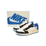 Travis Scott x Fragment Design x Air Jordan 1 Low  DM7866-140