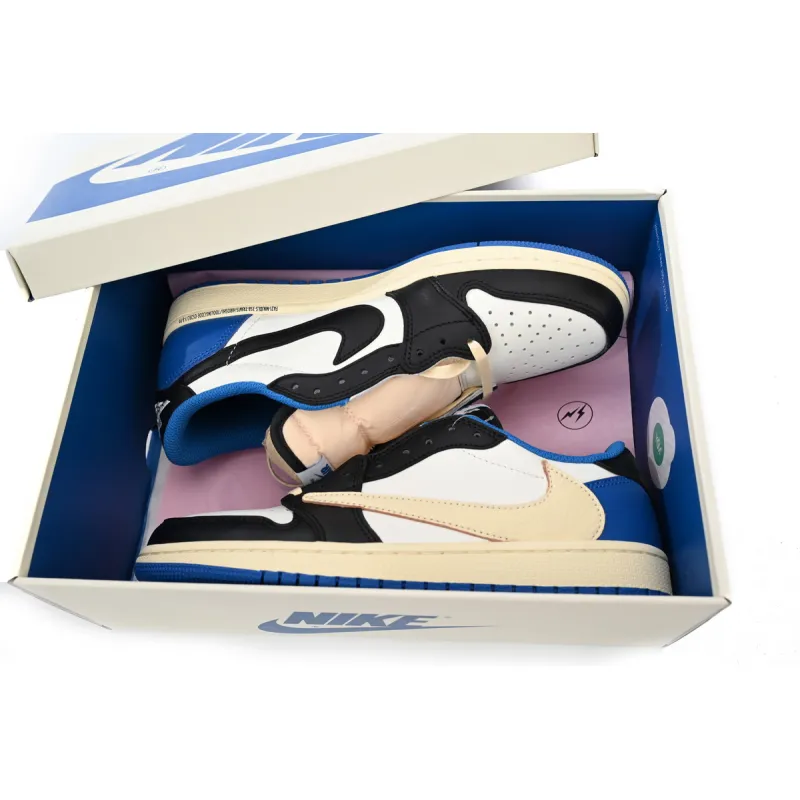 Travis Scott x Fragment Design x Air Jordan 1 Low  DM7866-140