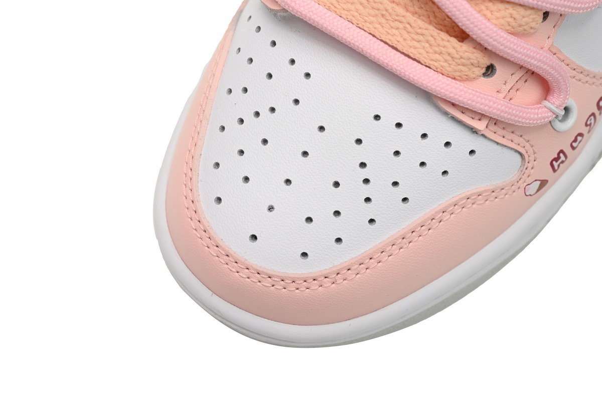 Nike Dunk Low Neon Foundation Make-up Hug Bear DH9765-102