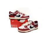  Nike Dunk Low PRM 'Team Red' FJ4555-100
