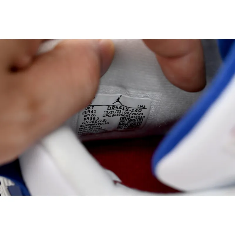  Nike SB x Air Jordan 4 “Sapphire”Sapphire Blue DR5415-140 