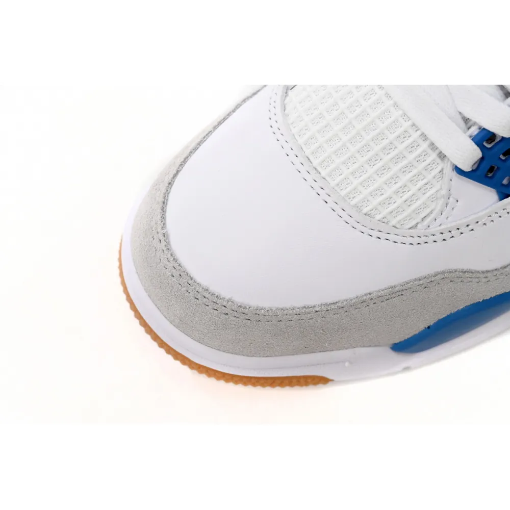  Nike SB x Air Jordan 4 White Blue DR5415-104