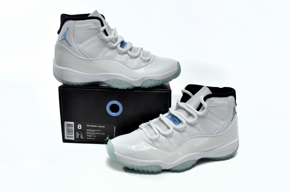 Air Jordan 11 Retro Legend Blue (2014) 378037-117