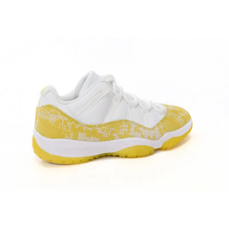 Air Jordan 11 Retro Low Yellow Snakeskin (Women's) AH7860-107