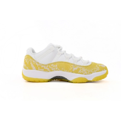 Air Jordan 11 Retro Low Yellow Snakeskin (Women's) AH7860-107 02