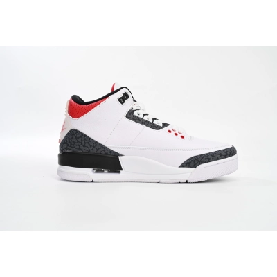 Air Jordan 3 Retro SE Fire Red Denim (2020)  CZ6431-100 02