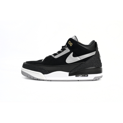 Air Jordan 3 Retro Tinker Black Cement Gold CK4348-007 01