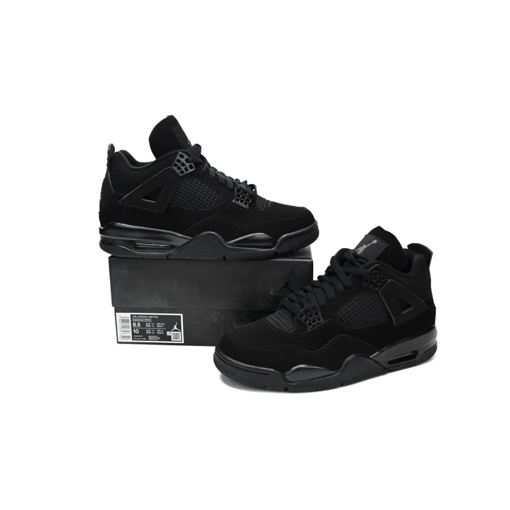 Air Jordan 4 Retro Black Cat (2020) CU1110-010