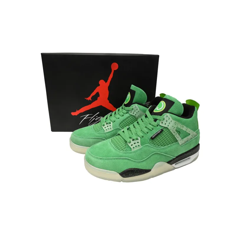 Air Jordan 4 Retro Emerald Green Black 904284