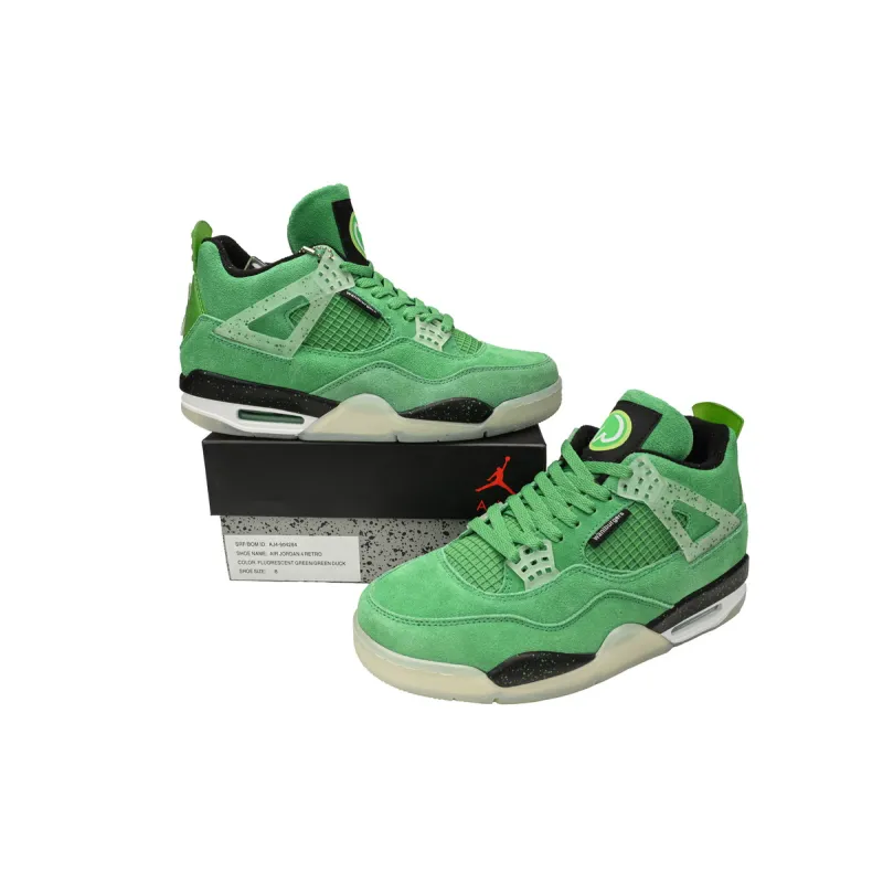 Air Jordan 4 Retro Emerald Green Black 904284