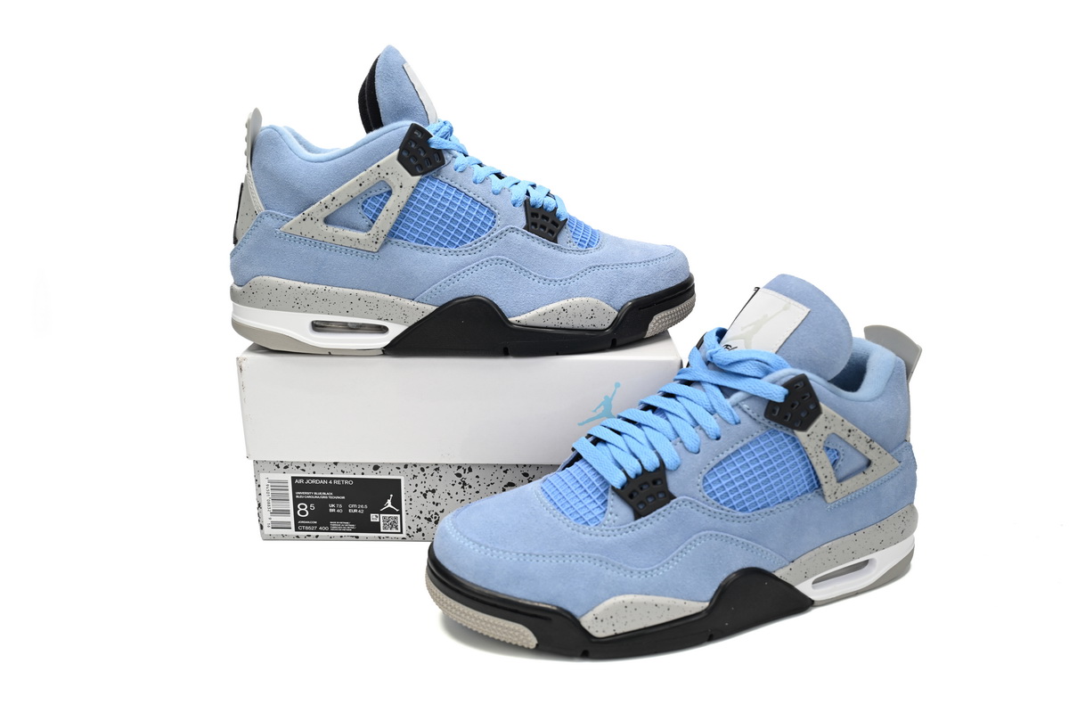 Air Jordan 4 Retro University Blue  CT8527-400