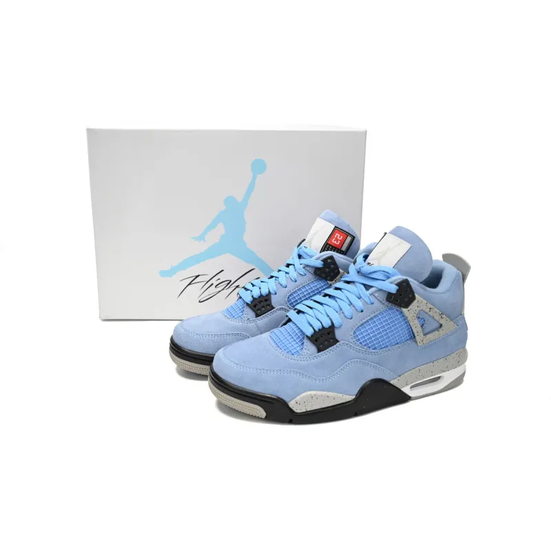 【Flash Sale】Air Jordan 4 Retro University Blue  CT8527-400