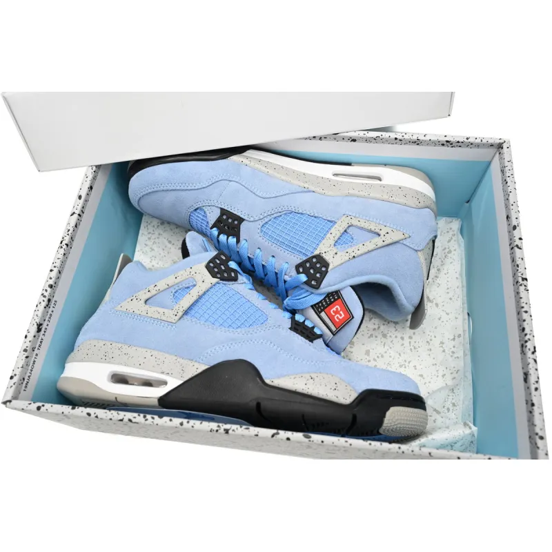 【Flash Sale】Air Jordan 4 Retro University Blue  CT8527-400