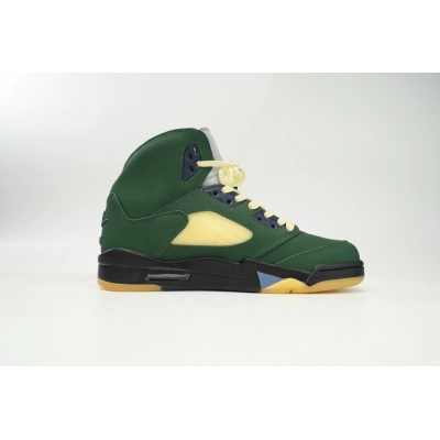 Air Jordan 5 "Navy Green” FZ5758-003 02