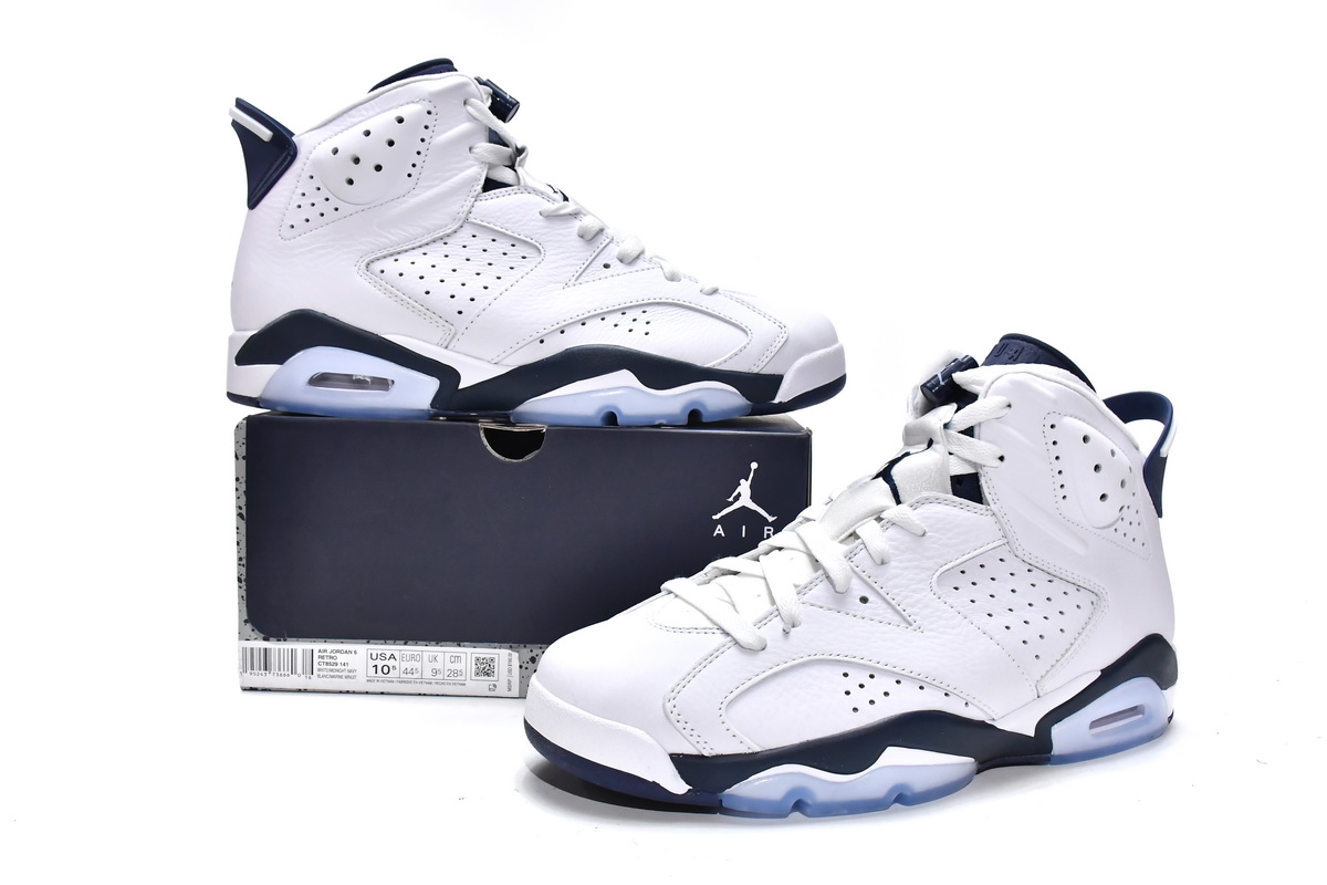 Air Jordan 6 Retro Midnight Navy (2022) CT8529-141