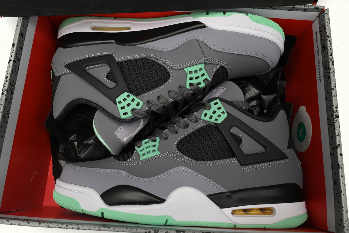Jordan 4 Retro Green Glow 308497-033