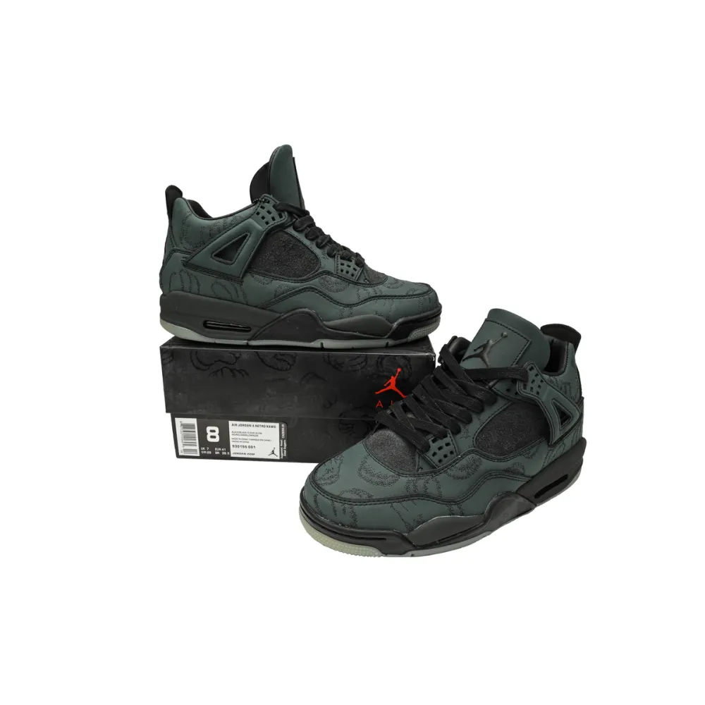 Jordan 4 Retro Kaws Black 930155-001