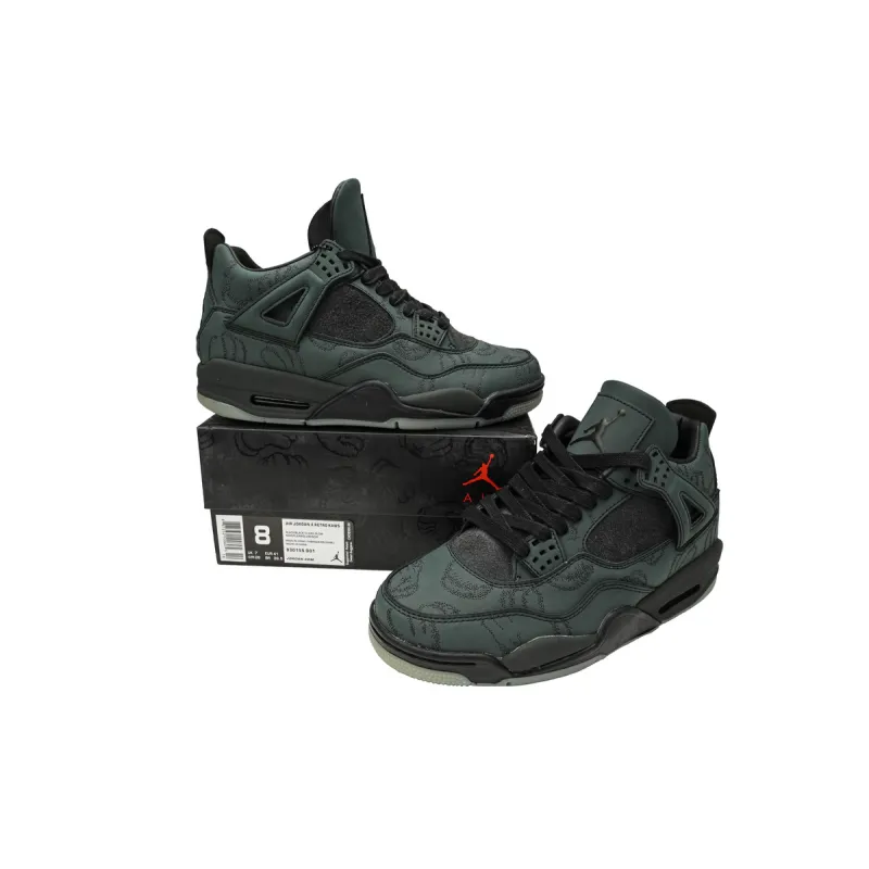 Jordan 4 Retro Kaws Black 930155-001