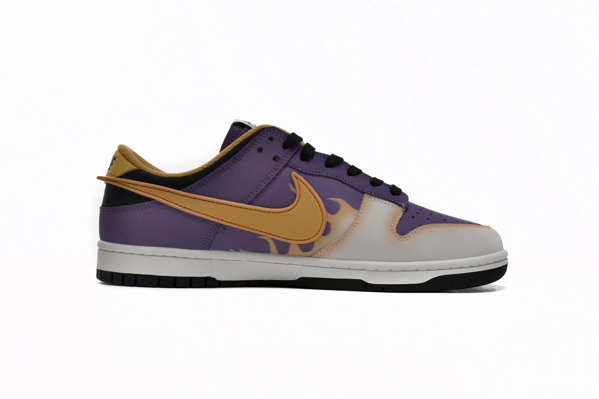 Nike Dunk Low AE86 Purple Yellow DD1391-106