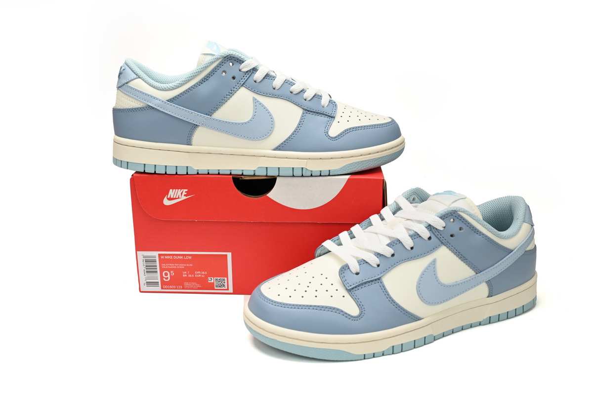 Nike Dunk Low Ocean Bliss Citron Tint (Women