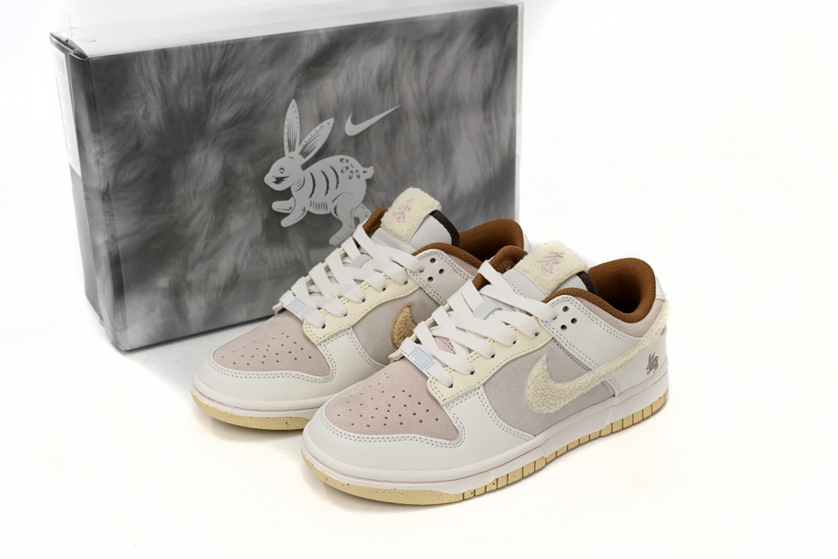 Nike Dunk Low Retro PRM Year of the Rabbit Fossil Stone (2023) FD4203-211